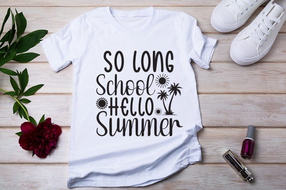 Download So Long School Hello Summer Cut Files - Premium Resources