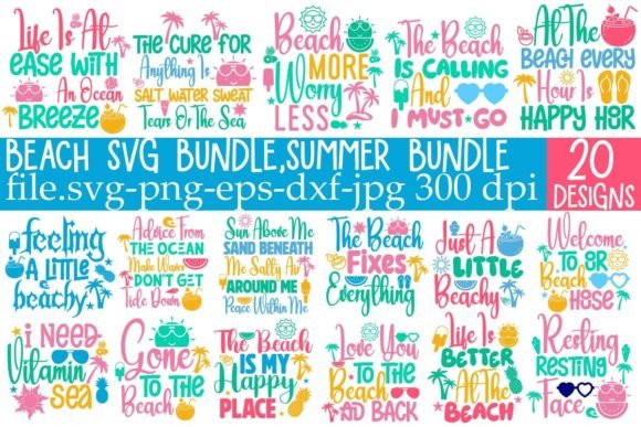 Download Beach SVG Bundle, Summer SVG Bundle - Premium Resources