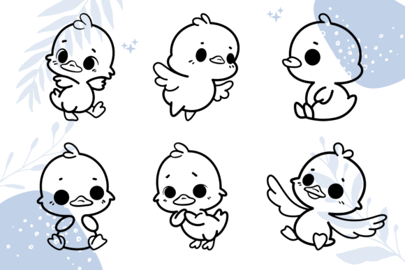 Download Cute Duck Character SVG - Cute Collection