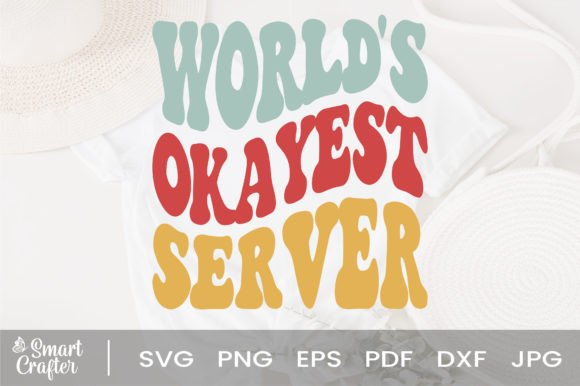Download World's Okayest Server Svg Wavy Design - Wavy design Collection