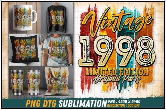 Download Vintage 1998 Limited Edition Original - Premium Bundle